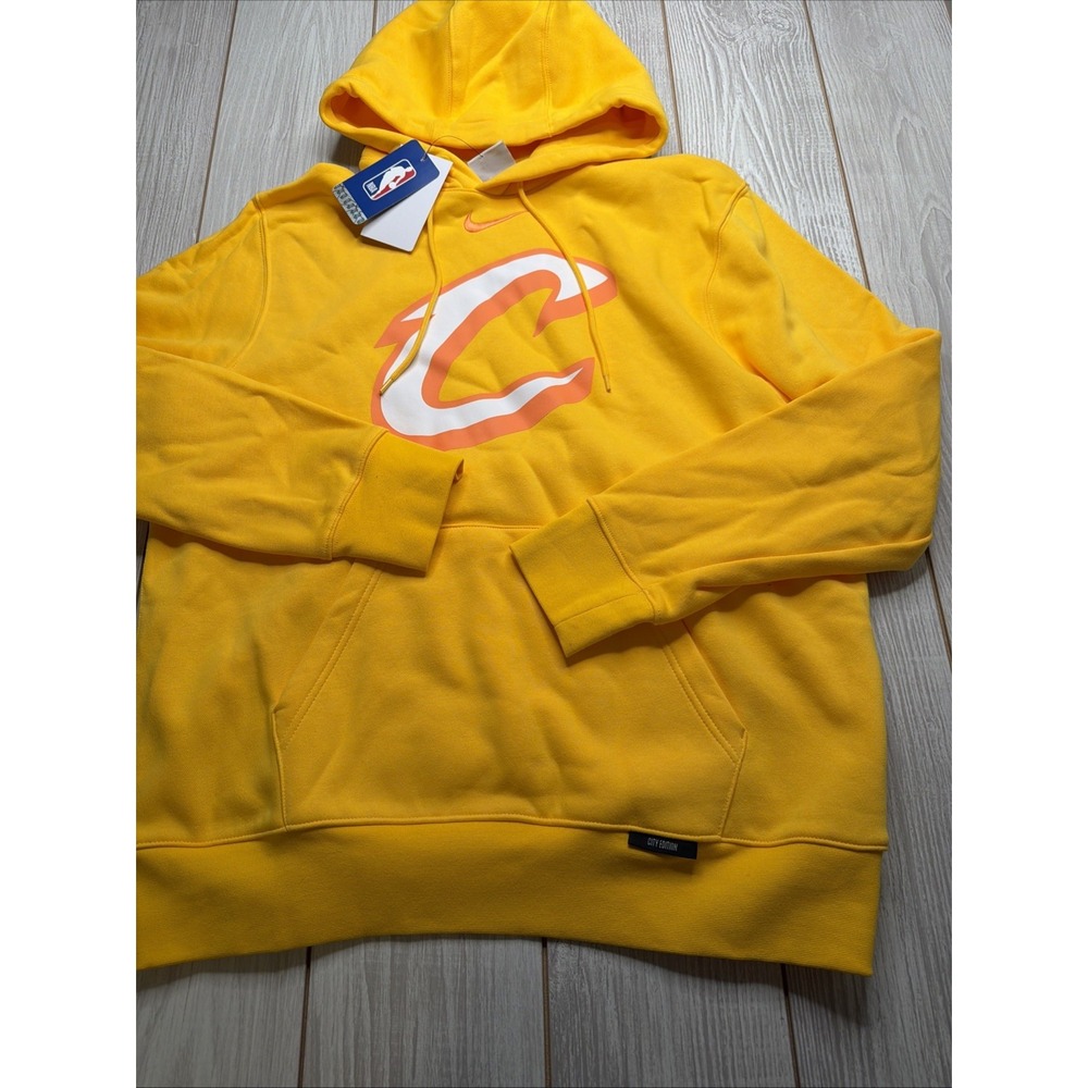 New Nike Men's Cleveland Cavaliers NBA Hooded Sweatshirt Size Large City Edition